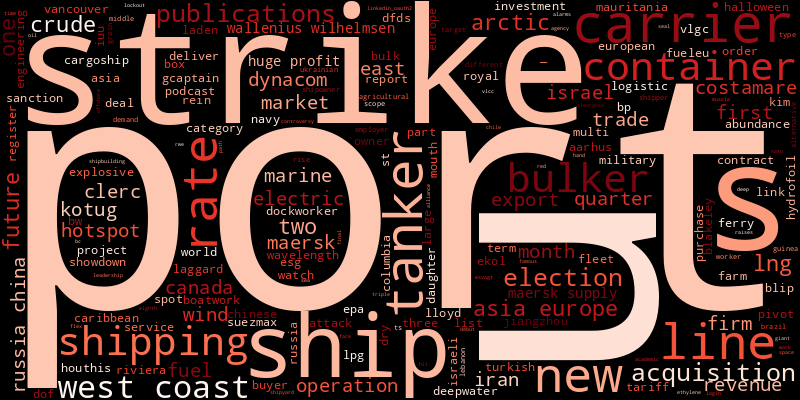 Maritime Monday: Navigating Commodity Demand, Labor Disruptions, and Tariff Uncertainty – November 11, 2024