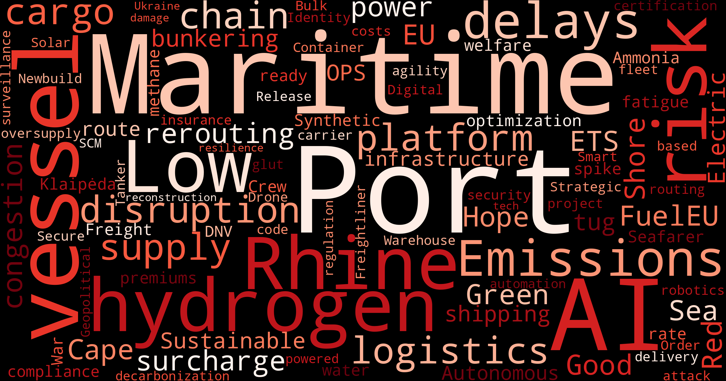 Maritime Mood Monitoring: Key Trends Shaping Global Trade & Logistics This Week – June 2, 2025